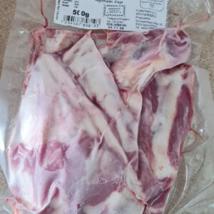 Ziegenfleisch Rippen roh 500g
