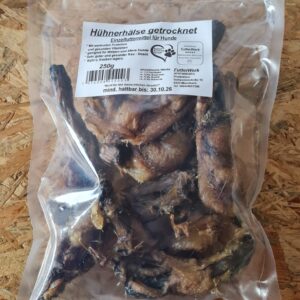 Hühner Hälse getrocknet 250g